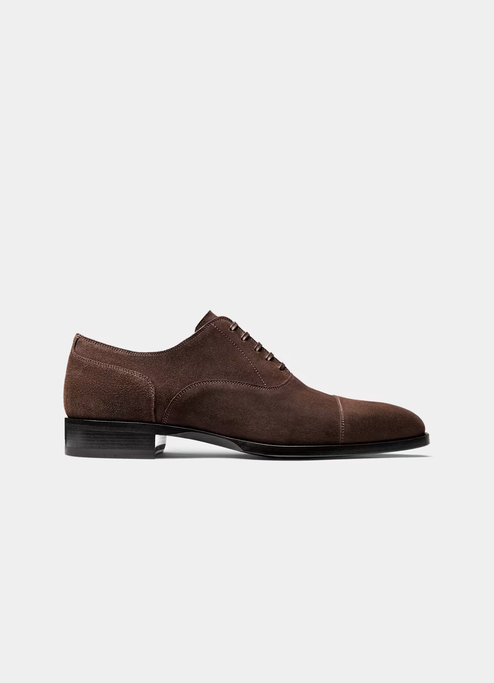 SUITSUPPLY Brown Oxford – Italian Calf Suede