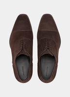 SUITSUPPLY Brown Oxford – Italian Calf Suede