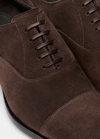 SUITSUPPLY Brown Oxford – Italian Calf Suede