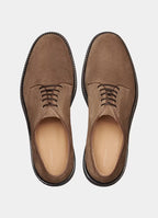 SUITSUPPLY Light Brown Derby – Italian Calf Suede