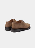 SUITSUPPLY Light Brown Derby – Italian Calf Suede