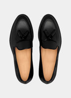 SUITSUPPLY Black Tassel Loafer – Italian Calf Leather
