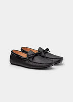 SUITSUPPLY Black Driving Moccasins – Italian Calf Leather