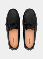 SUITSUPPLY Black Driving Moccasins – Italian Calf Leather