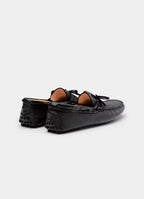 SUITSUPPLY Black Driving Moccasins – Italian Calf Leather