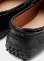 SUITSUPPLY Black Driving Moccasins – Italian Calf Leather