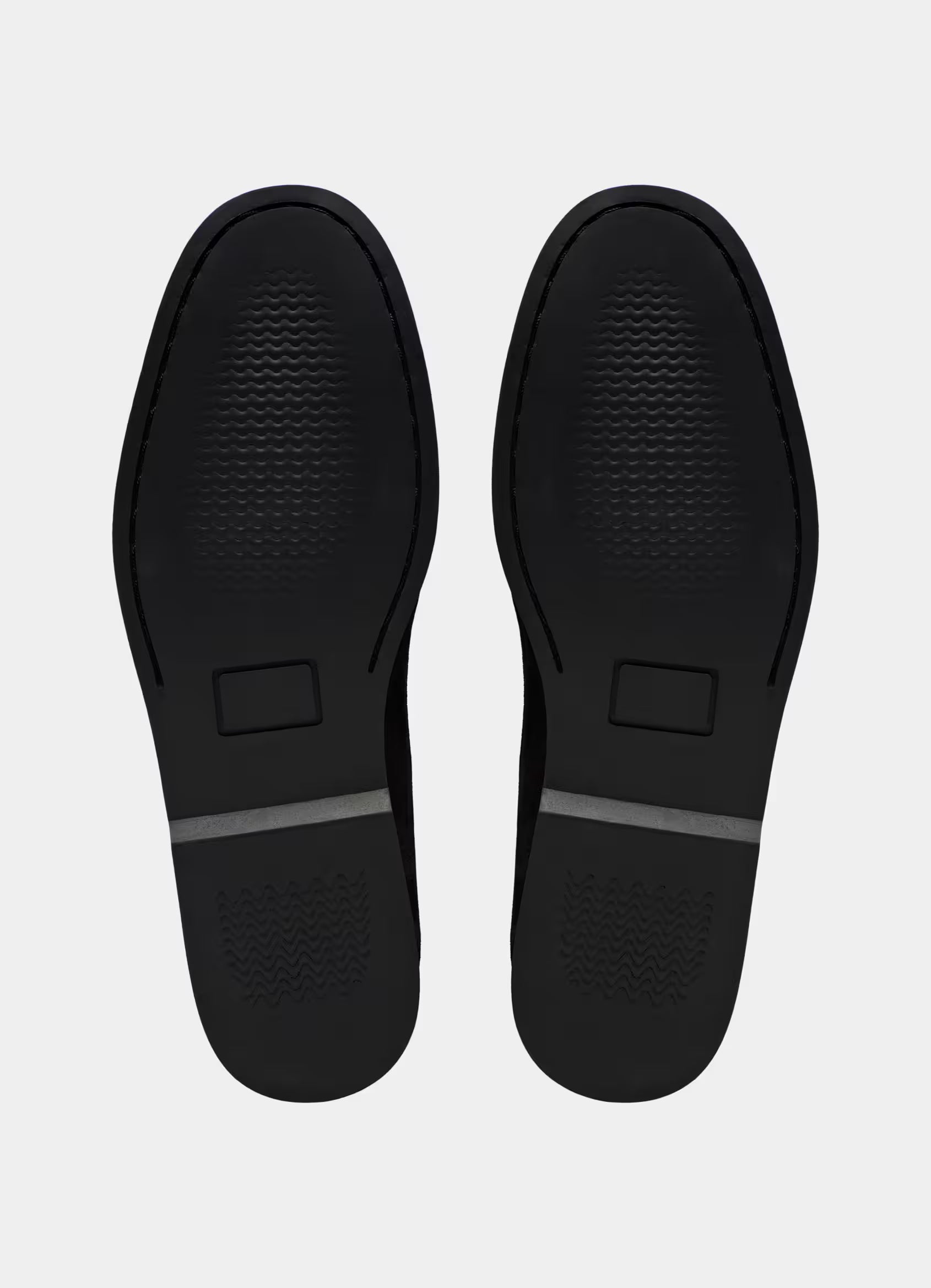 SUITSUPPLY Black Boat Shoe – Italian Calf Suede