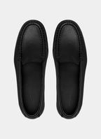 SUITSUPPLY Black Loafer – Deer Leather