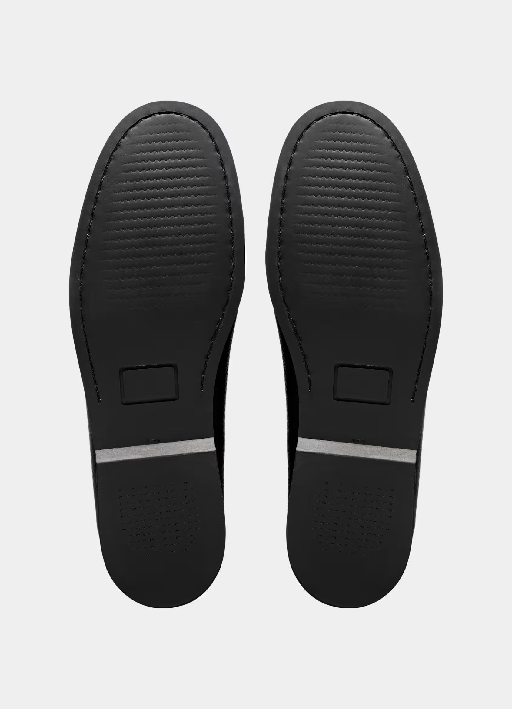 SUITSUPPLY Black Loafer – Deer Leather