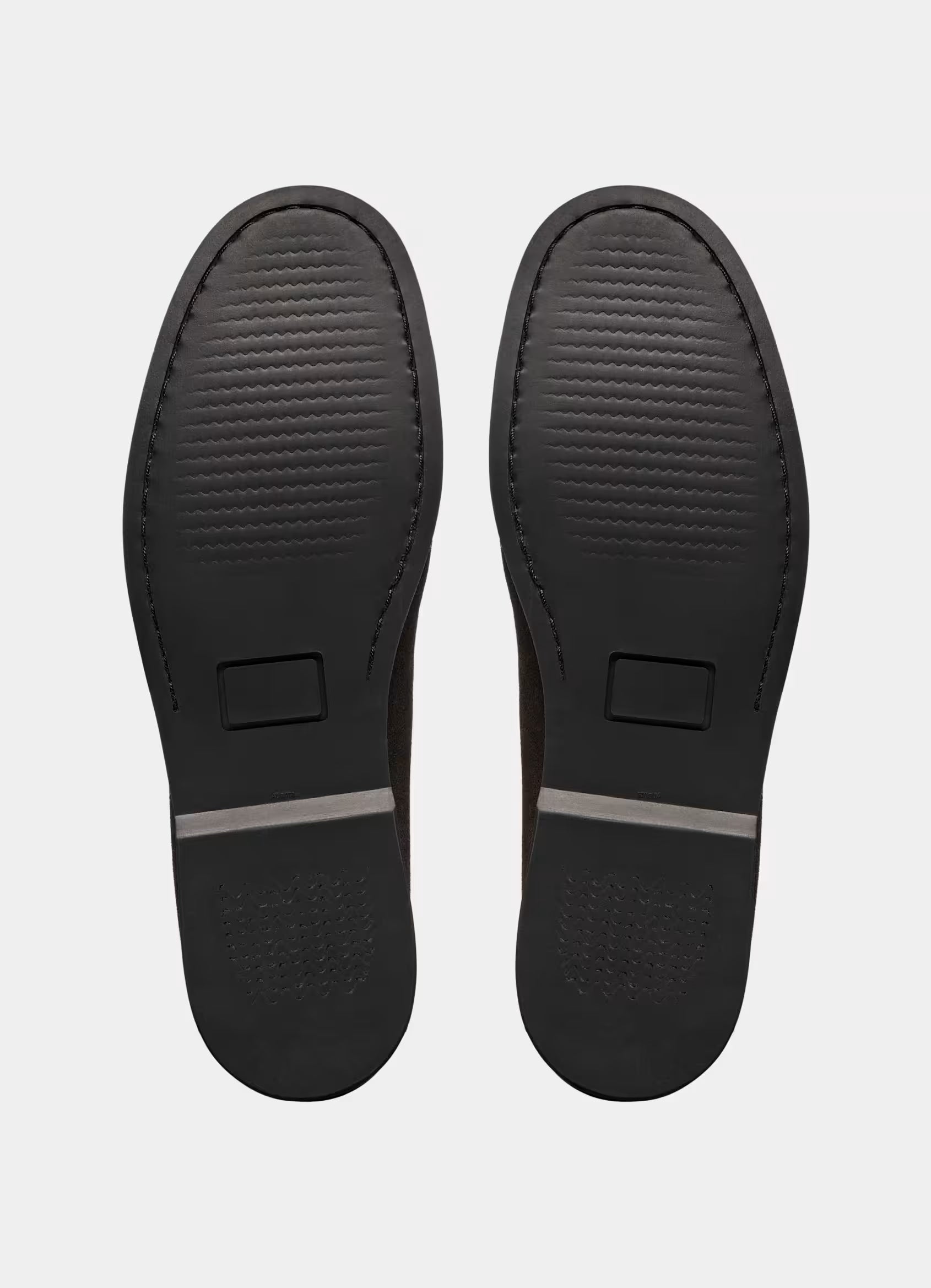 SUITSUPPLY Dark Brown Loafer – Suede
