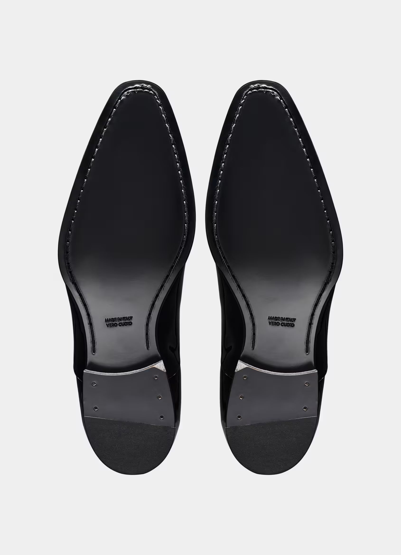 SUITSUPPLY Black Tuxedo Oxford – Patent Leather
