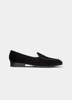 SUITSUPPLY Black Tuxedo Slip-On – Cotton Velvet