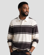 GANT Block Striped Rugger – Evening Blue