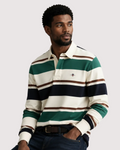 GANT Striped Heavy Rugger – Cream