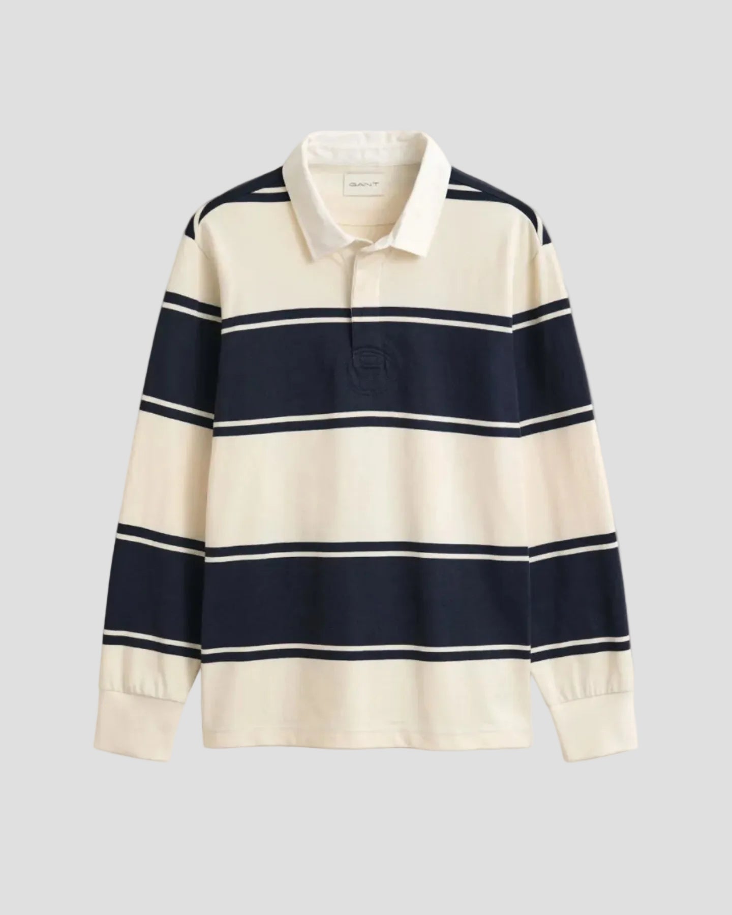 Gant Striped Rugger - Evening Blue