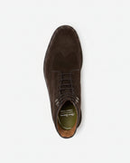 Oliver Sweeney Calf Suede Brogue Boots – Chocolate