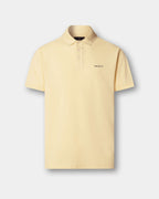 Hackett London Classic Fit Short Sleeve Swim Trim Polo - Pastel Yellow
