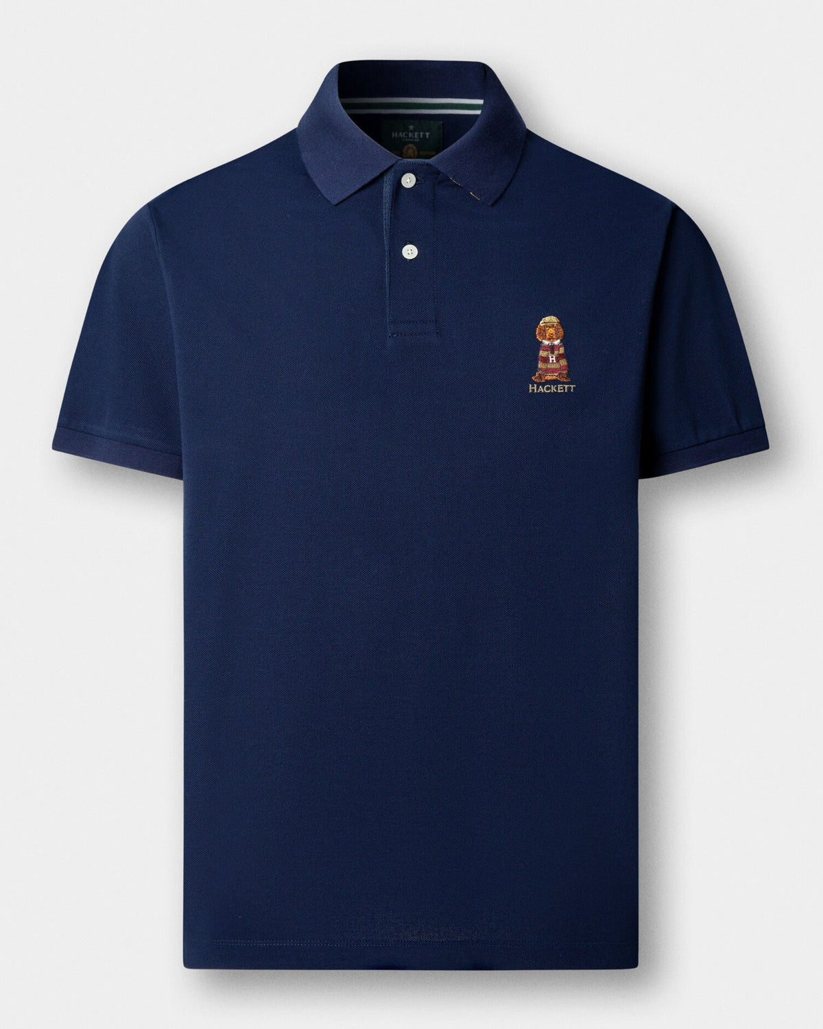 Hackett Heritage Classic Fit Short Sleeve Harry Polo - Navy