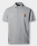 Hackett Heritage Classic Fit Short Sleeve Harry Polo - Grey