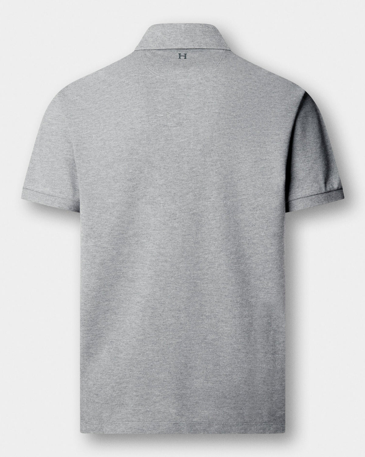 Hackett Heritage Classic Fit Short Sleeve Harry Polo - Grey