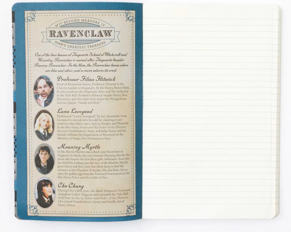 Harry Potter Ravenclaw Notebook