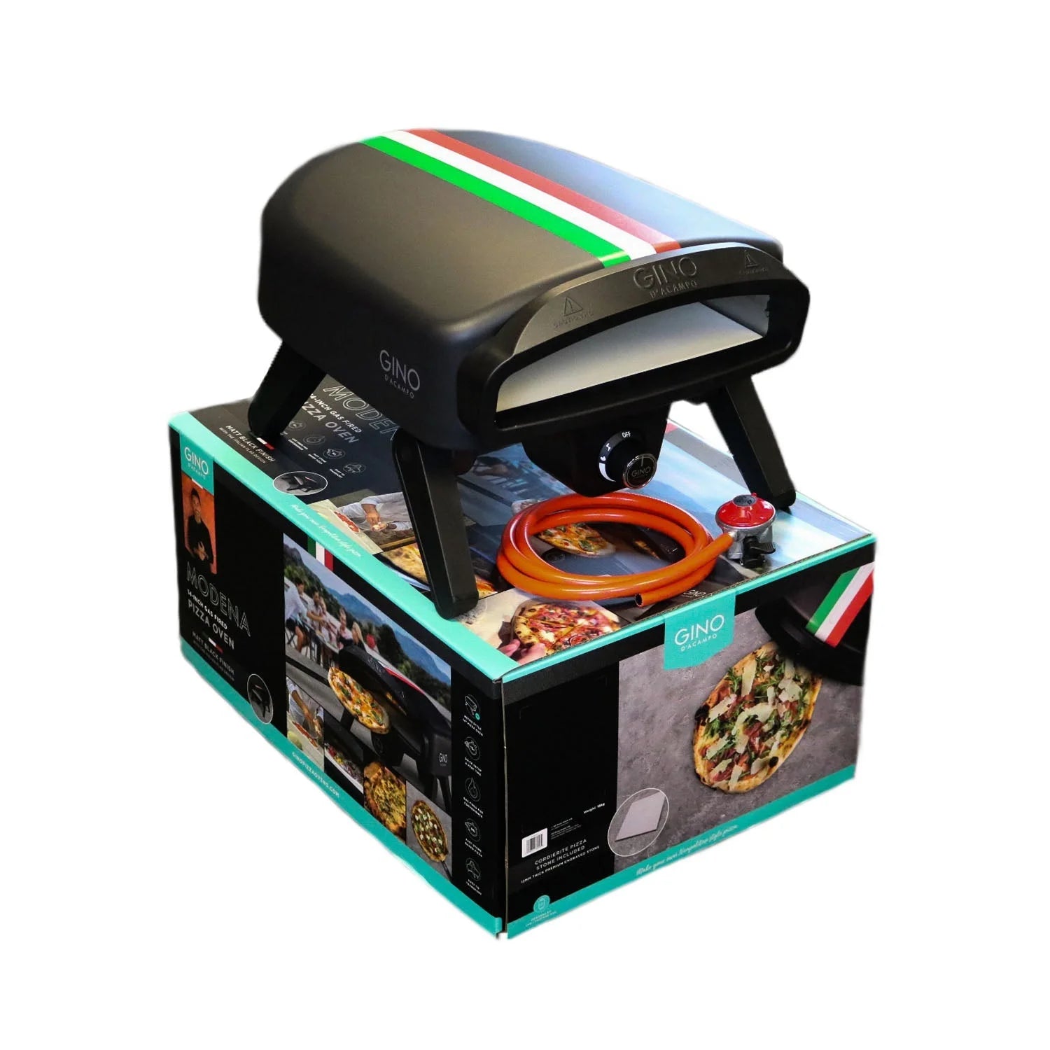 GINO D'ACAMPO Modena 14" Gas Fired Pizza Oven
