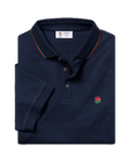 Charles Tyrwhitt England Rugby Pique Polo - Navy