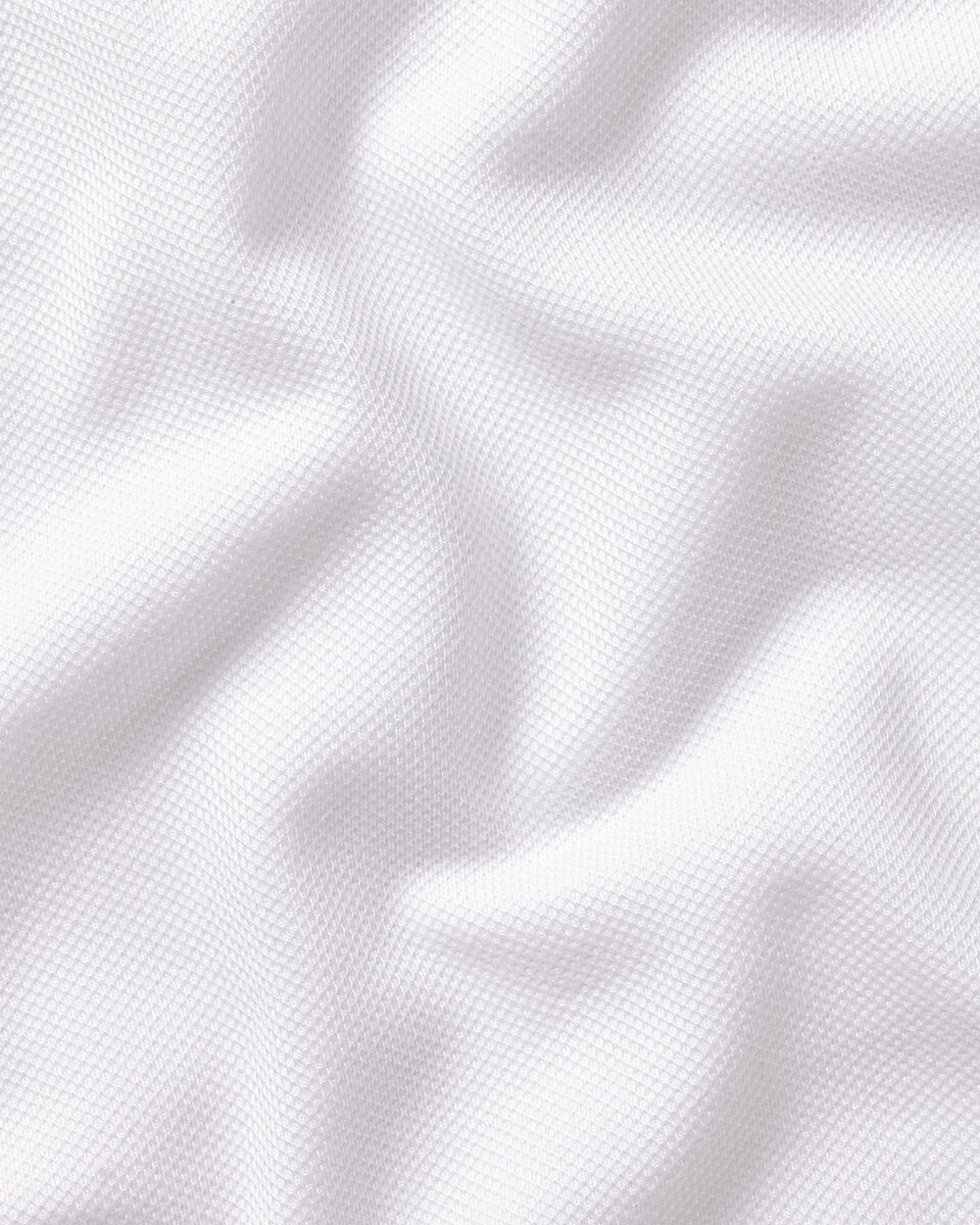 Charles Tyrwhitt England Rugby Pique Polo - White