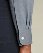 Charles Tyrwhitt The Lions Performance Stretch Jersey Shirt - Flint Grey