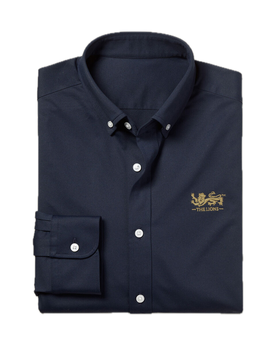 Charles Tyrwhitt The Lions Performance Stretch Jersey Shirt - Navy