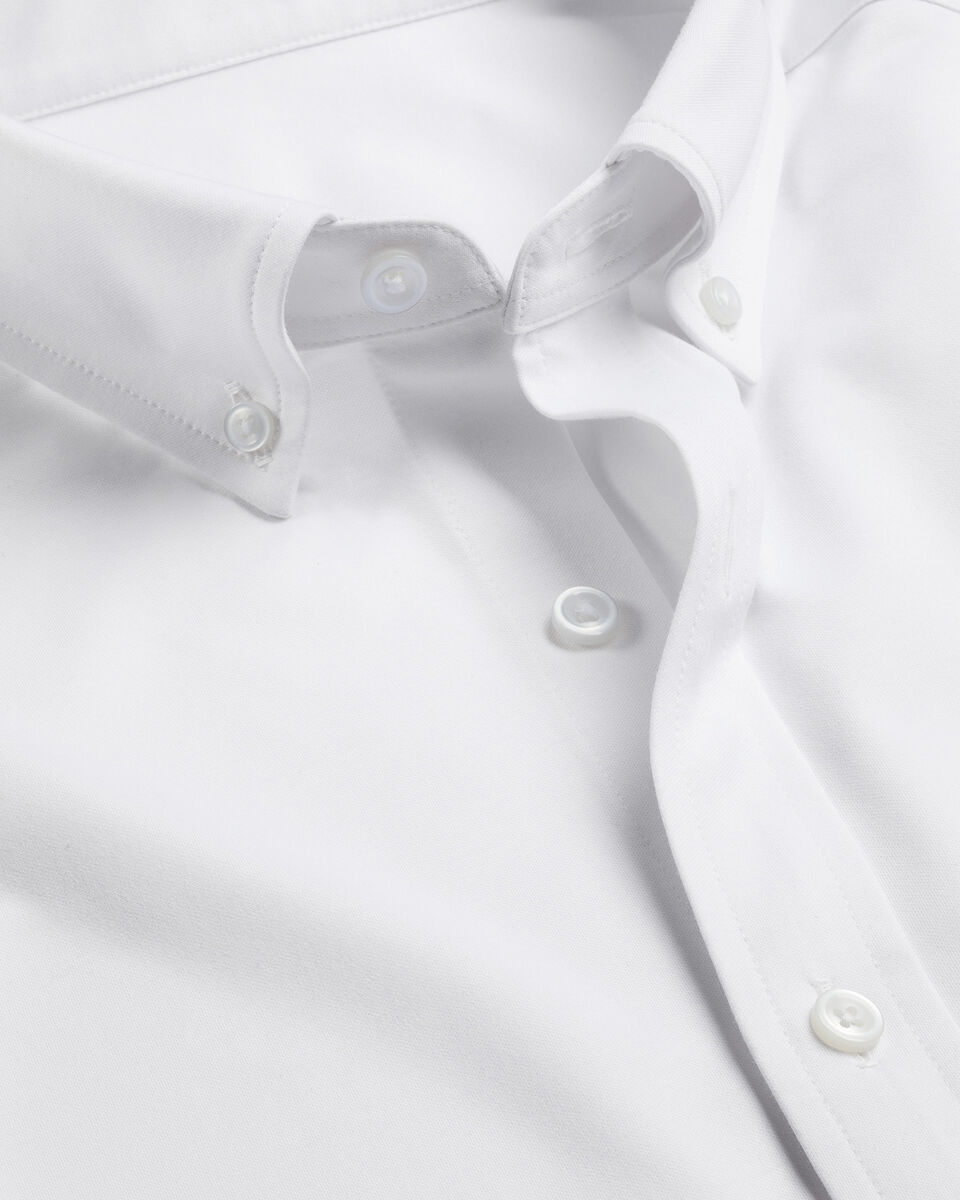 Charles Tyrwhitt The Lions Performance Stretch Jersey Shirt - White