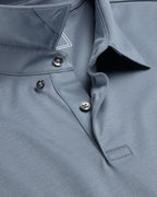 Charles Tyrwhitt Smart Jersey Polo - Steel Blue