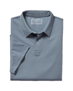 Charles Tyrwhitt Smart Jersey Polo - Steel Blue