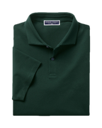 Charles Tyrwhitt Smart Pique Polo - Dark Green
