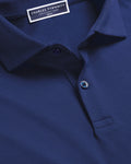 Charles Tyrwhitt Smart Pique Polo - Royal Blue