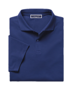 Charles Tyrwhitt Smart Pique Polo - Royal Blue