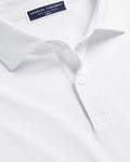 Charles Tyrwhitt Smart Pique Polo - White