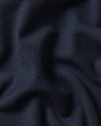 Charles Tyrwhitt Long Sleeve Smart Pique Polo - Navy