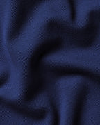 Charles Tyrwhitt Long Sleeve Smart Pique Polo - Royal Blue
