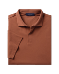 Charles Tyrwhitt Smart Pique Polo - Orange