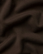 Charles Tyrwhitt Smart Pique Polo - Chocolate Brown