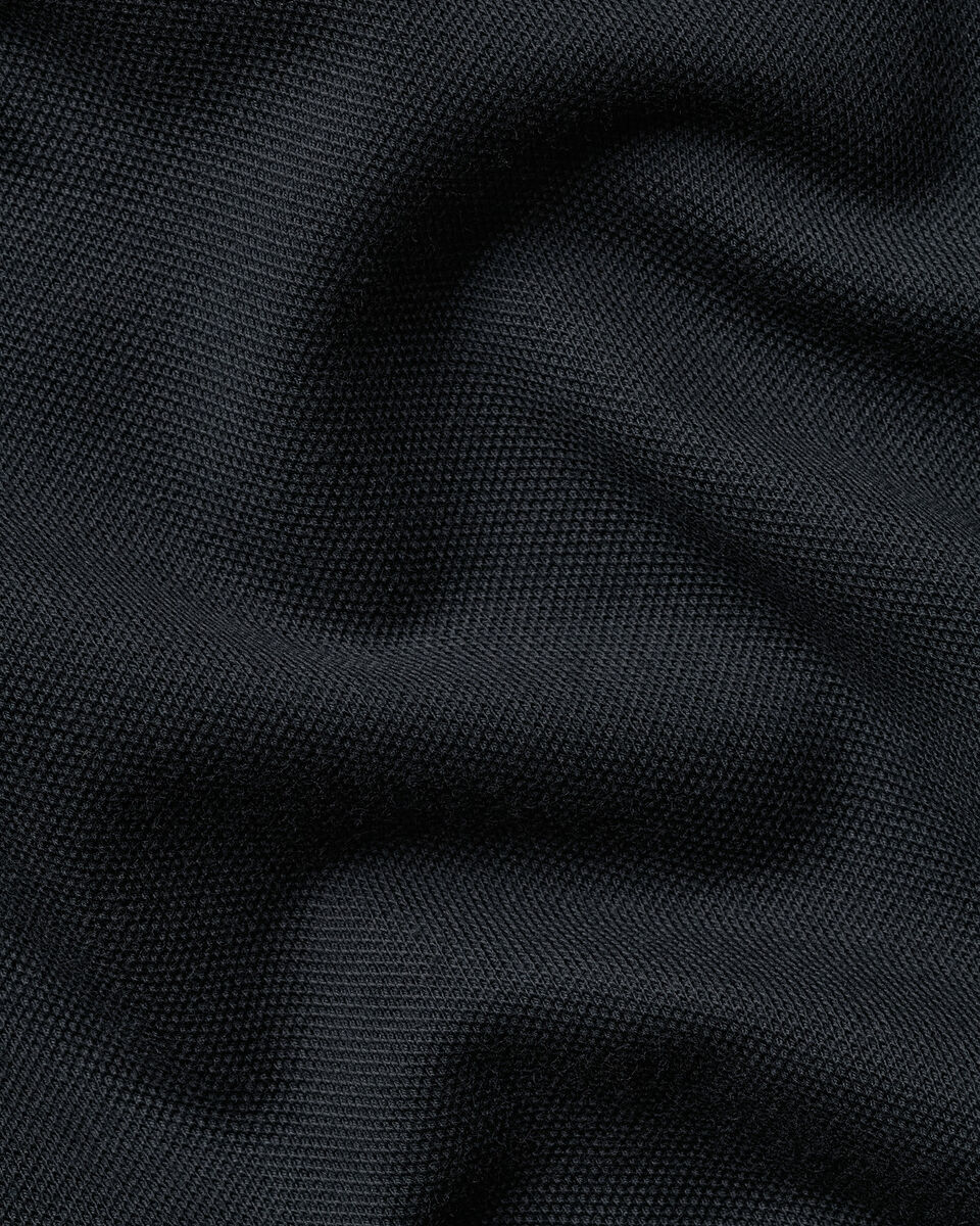Charles Tyrwhitt Smart Pique Polo - Black