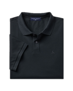 Charles Tyrwhitt Smart Pique Polo - Black