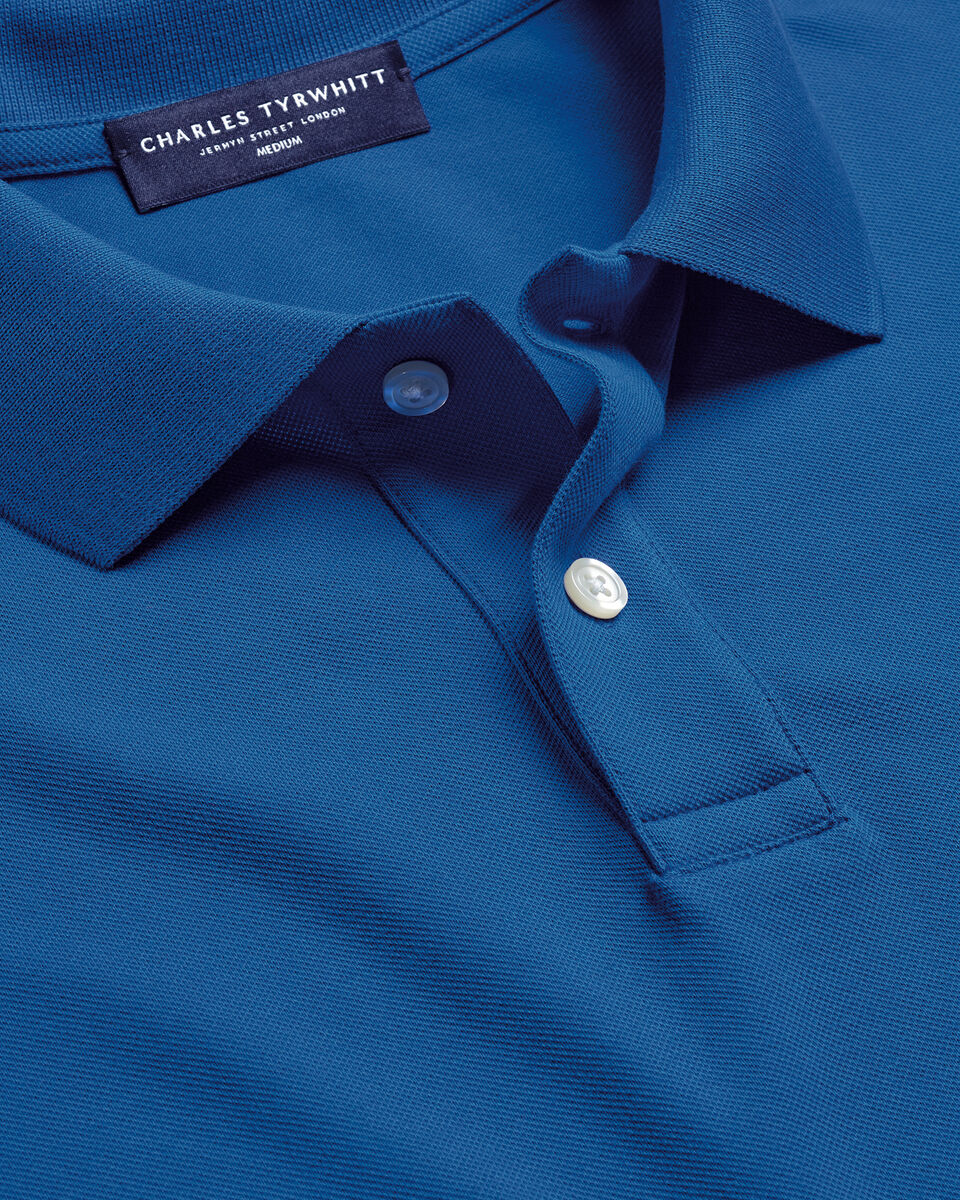 Charles Tyrwhitt Pique Polo – Cobalt Blue
