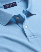 Charles Tyrwhitt Pique Polo - Light Blue