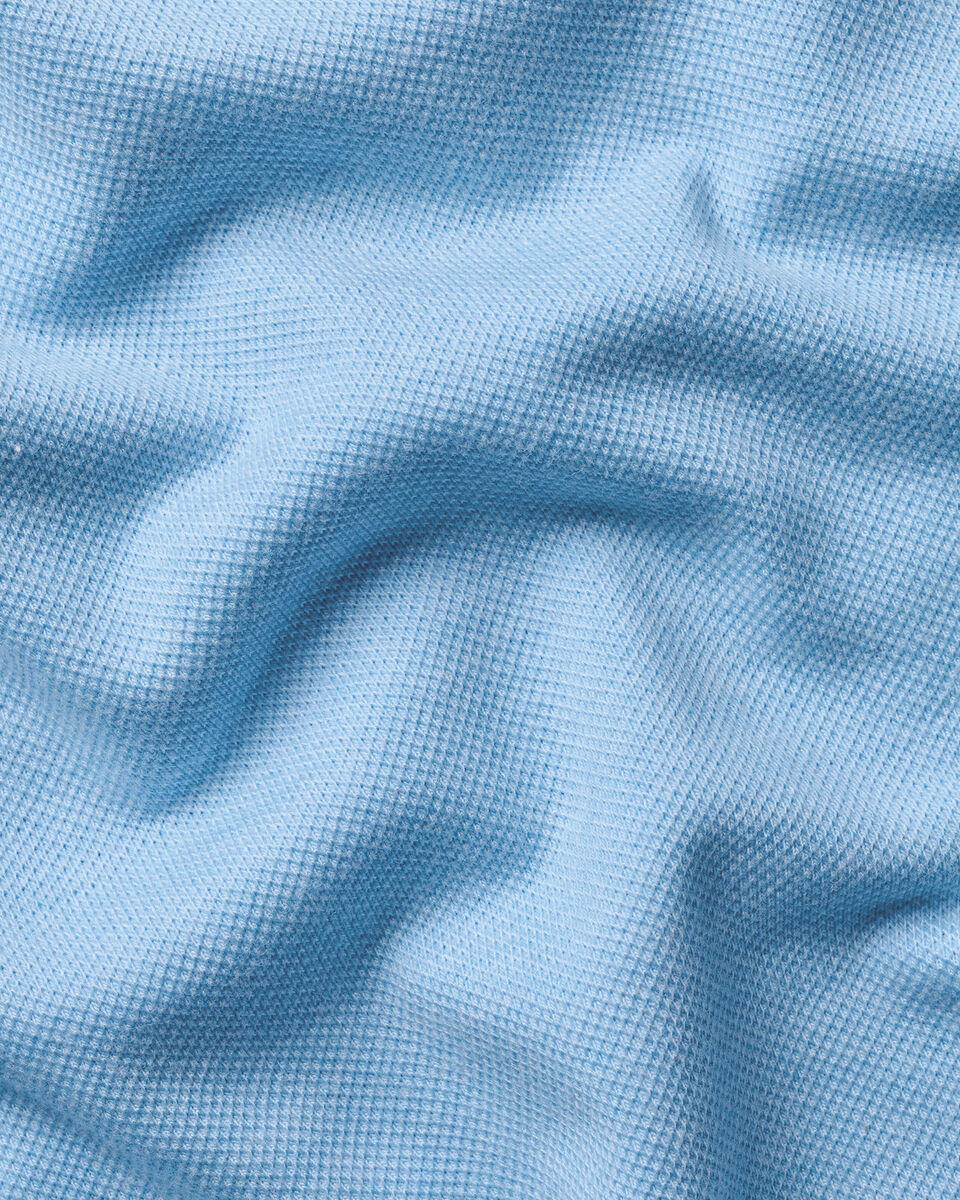 Charles Tyrwhitt Pique Polo - Light Blue