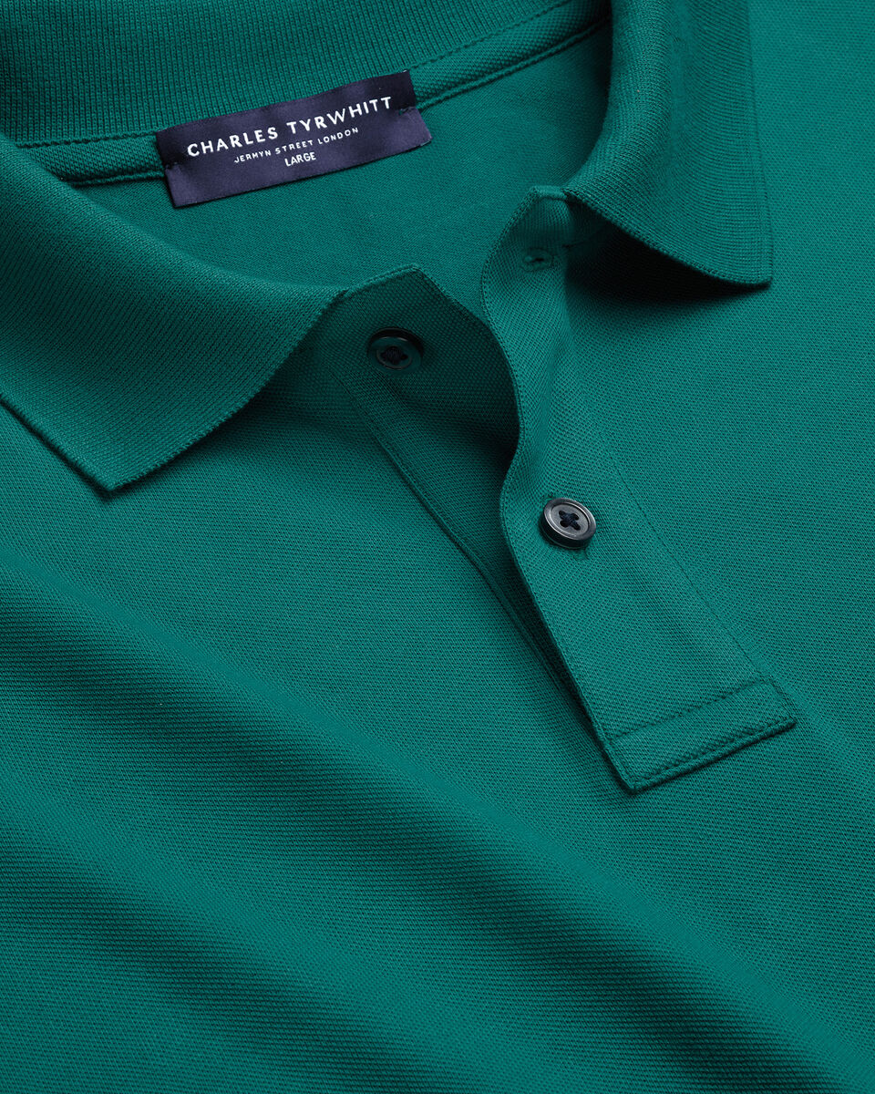 Charles Tyrwhitt Pique Polo – Green