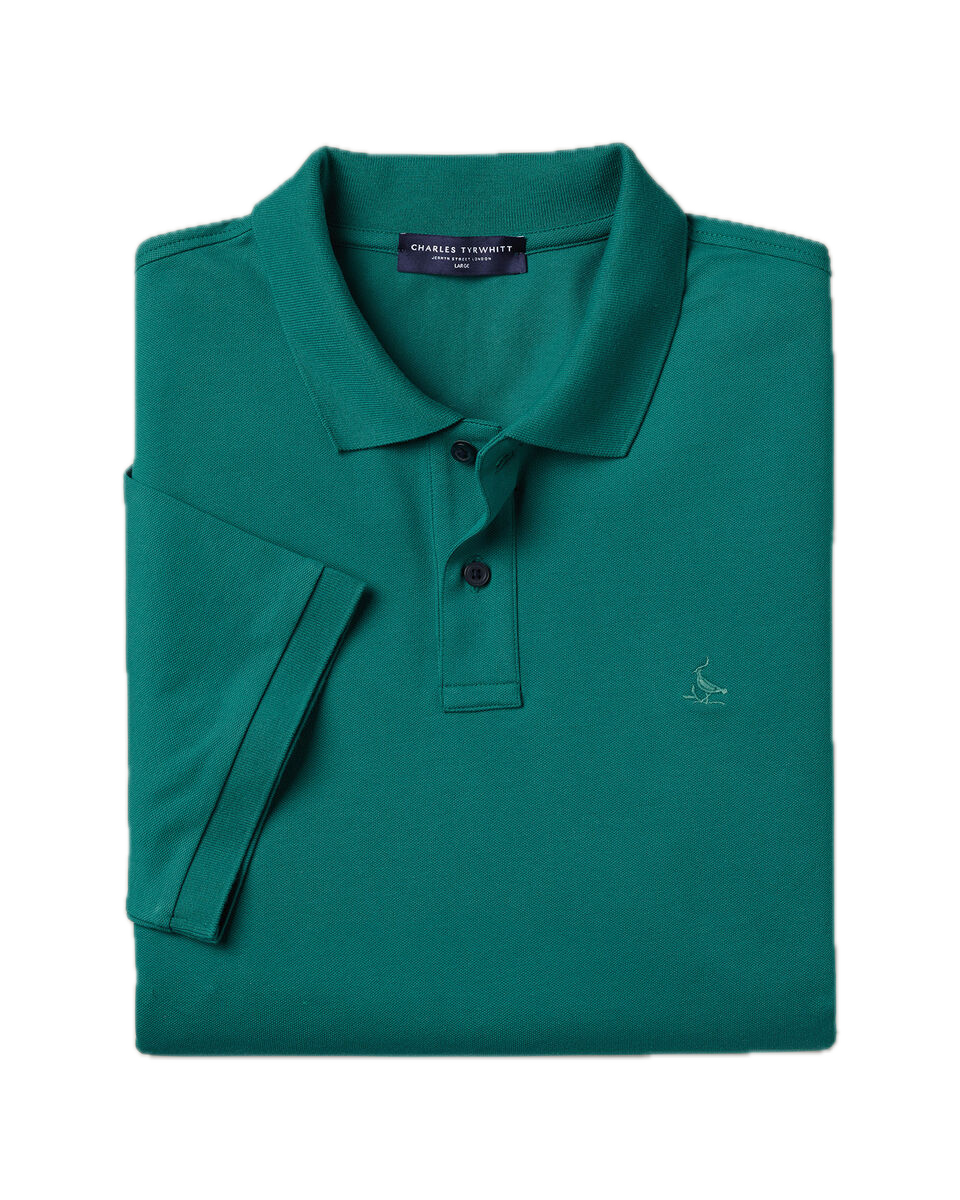 Charles Tyrwhitt Pique Polo – Green