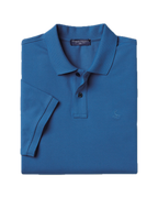 Charles Tyrwhitt Pique Polo – Ocean Blue