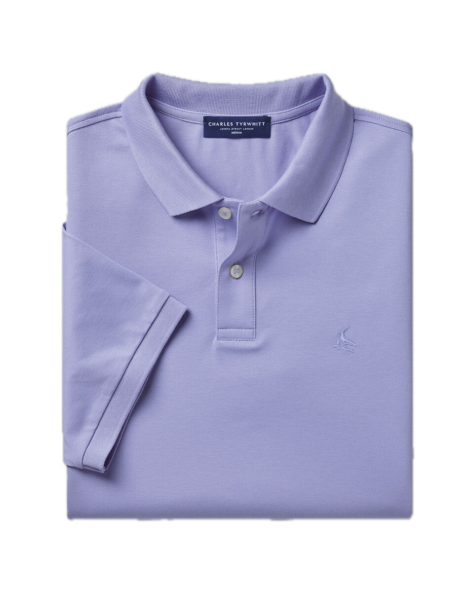 Charles Tyrwhitt Pique Polo - Violet